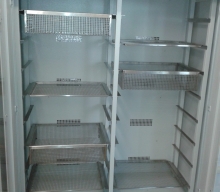 Veľké sušiace skrine pre napr HZS - koše