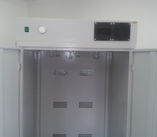 Sušiaca skriňa na odevy a obuv