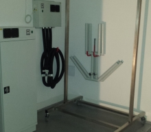 Vysoušeč protichemických obleků