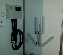 Vysoušeč protichemických obleků