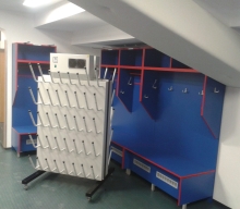 LEV Praha - vysoušeč hokejové výstroje